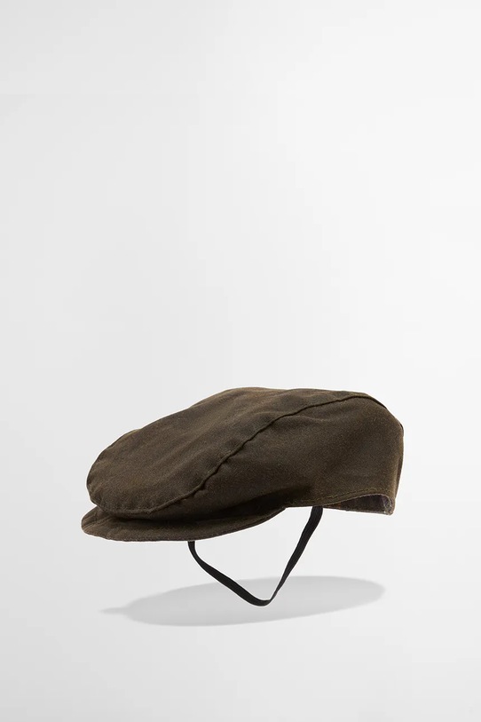 Lifestyle Barbour kaszkiet dla psa Dog Wax Flat Cap DAC0116 zielony