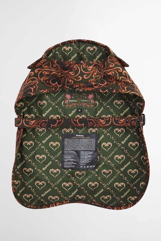 Lifestyle Barbour płaszcz dla psa x Farm Rio DCO0092 multicolor
