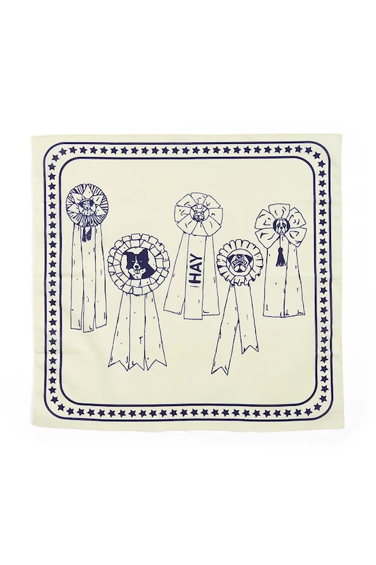 HAY apaszka dla psa bawełniana 55 x 55 cm biały AE930.D281.AP76