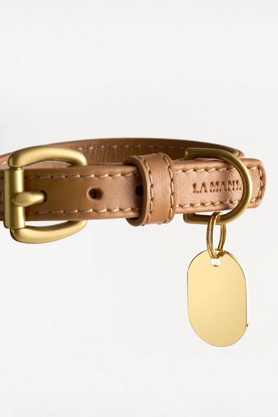 Lifestyle La Mania obroża dla psa Selvo XS/22 - 28,5 cm 5905549444771 brązowy