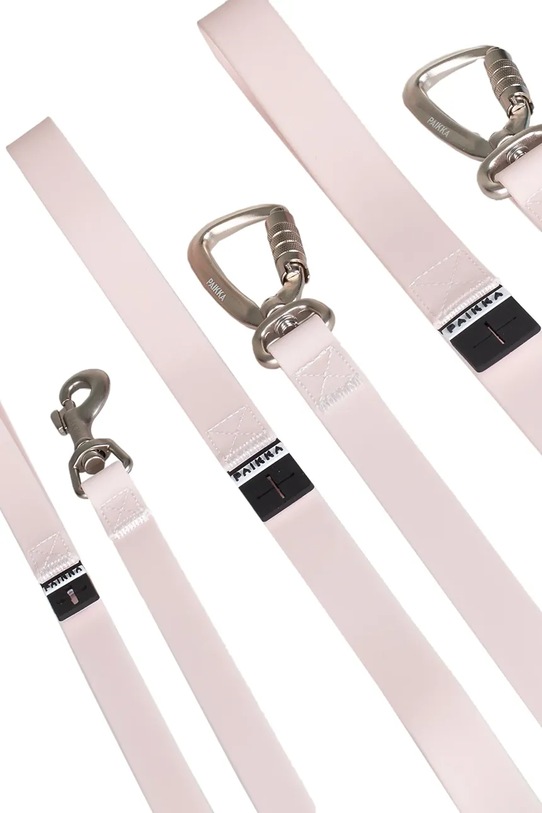 PAIKKA lesă fluorescentă pentru câini 180 x 2,5 cm roz 1032011