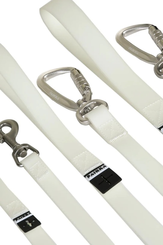 PAIKKA smycz fluorescencyjna dla psa 180 x 2,5 cm biały 1039003