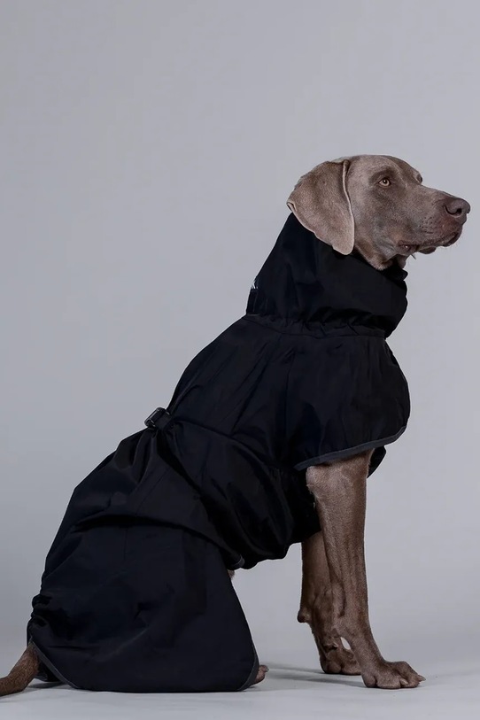 PAIKKA płaszcz przeciwdeszczowy dla psa Recovery Lite 48 x 38 x 0,9 cm 1040067 czarny