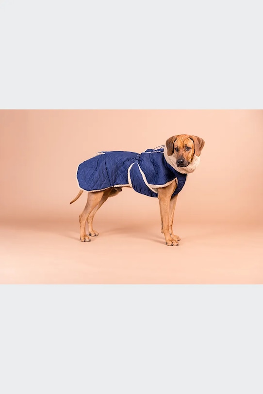 Кучешко палто PAIKKA Quilted Sherpa Jacket 76 x 68 x 1,75 cm тъмносин 1046066