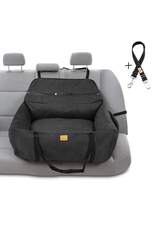 Bebobi fotelik samochodowy dla psa 75 x 55 x 25 cm multicolor EPMLWSC