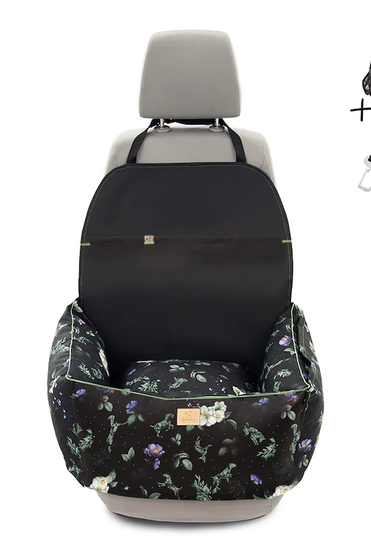 Bebobi fotelik samochodowy dla psa Ero Soft 40 x 40 x 25 cm multicolor EKMS25C