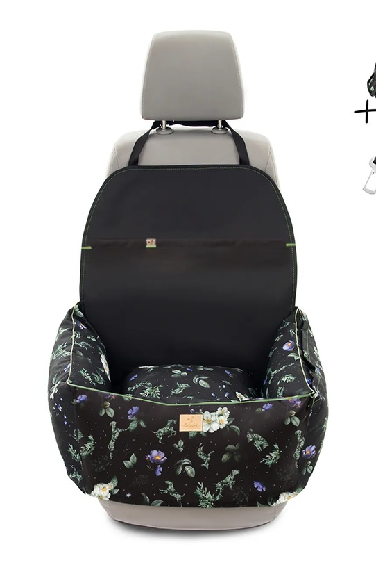 Bebobi fotelik samochodowy dla psa Ero Soft 56 x 40 x 25 cm multicolor EKMM25C