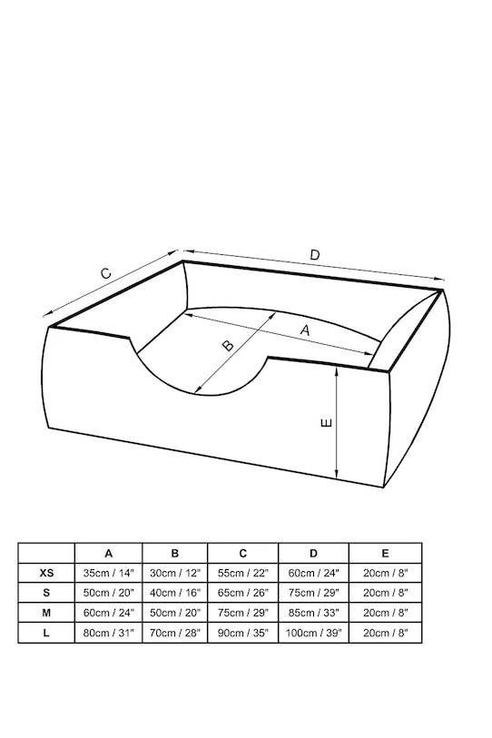 Lifestyle Bebobi legowisko dla pupila Moe 100 x 90 x 20 cm MPLLWSK pomarańczowy