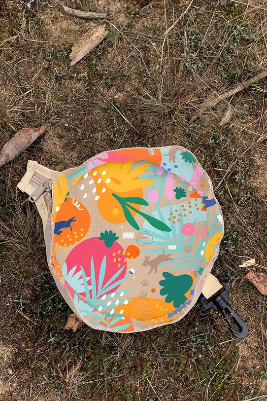 Lifestyle Bebobi składana miska turystyczna dla psa 18 x 7 cm MTKA23B multicolor