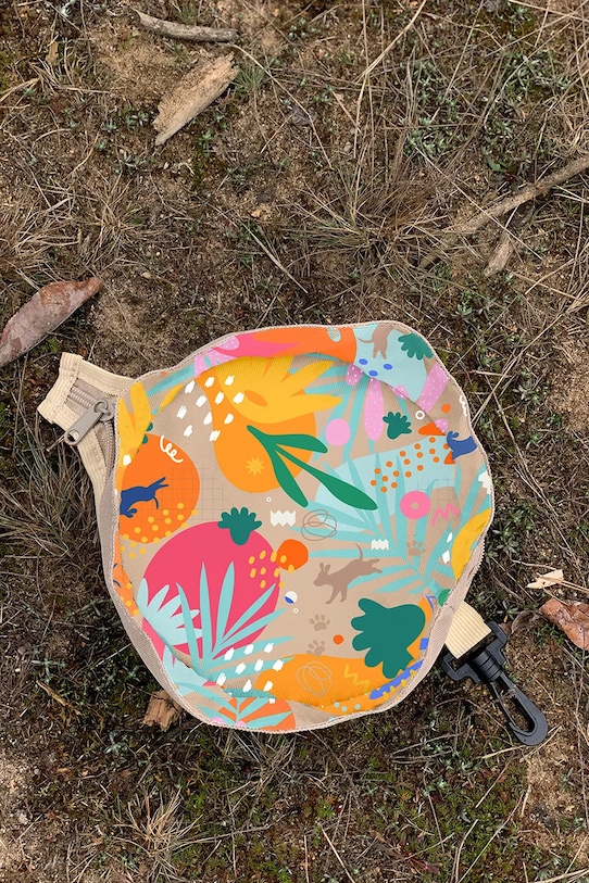 Lifestyle Bebobi składana miska turystyczna dla psa 18 x 7 cm MTKA23B multicolor