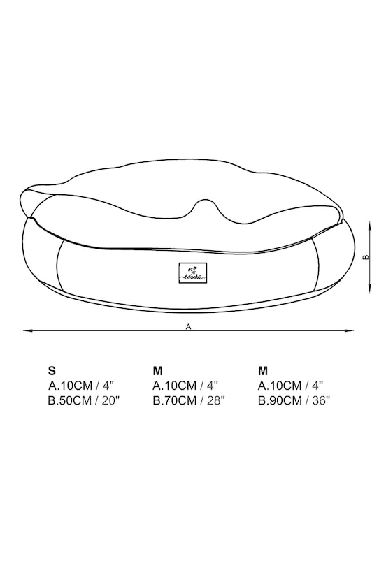 Lifestyle Bebobi okrągła poducha z kocykiem dla psa 50 x 50 x 10 cm PPLSWZ szary