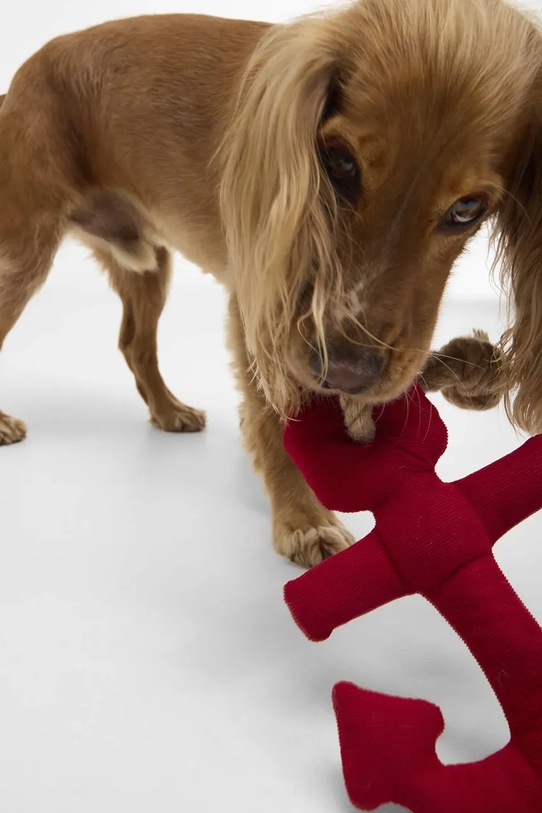 Barbour zabawka dla psa Dog Anchor Toy 25 x 21 cm DAC0124RE31 czerwony