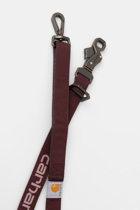 Carhartt WIP smycz dla psa .P000347.643.S006 bordowy AA00