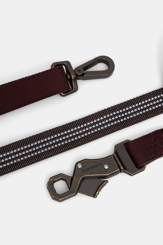 Lifestyle Carhartt WIP smycz dla psa .P000347.643.S006 bordowy