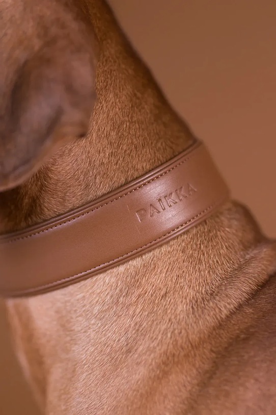 PAIKKA obroża dla psa L 1031021 brązowy AA00