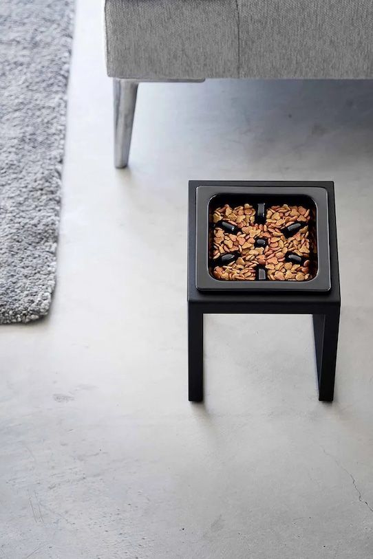 Yamazaki miska pre domáceho maznáčika 15 x 15,5 x 17,6 cm čierna 10240