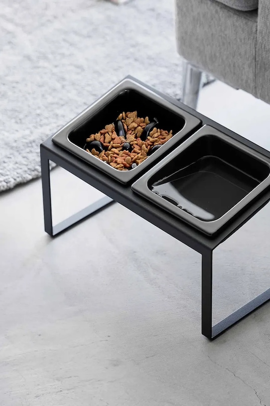 Decor Yamazaki miska pre domáceho maznáčika 29 x 15,5 x 17,6 cm 10242 čierna