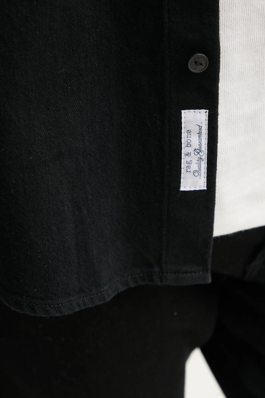 Košulja Rag & Bone MED24F0004ZDBL plava