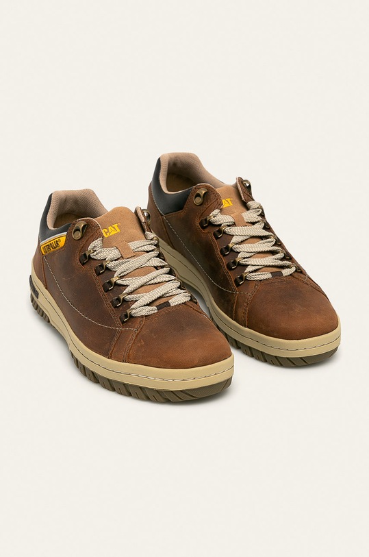 CAT Footwear pantofi P711584 maro AW10