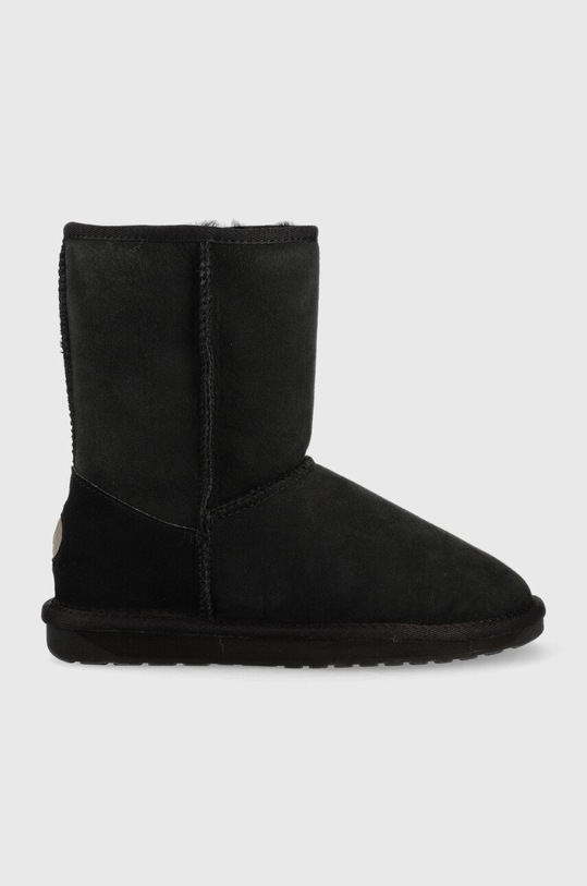 Emu Australia - Boty semišová kůže černá W10002.BLACK