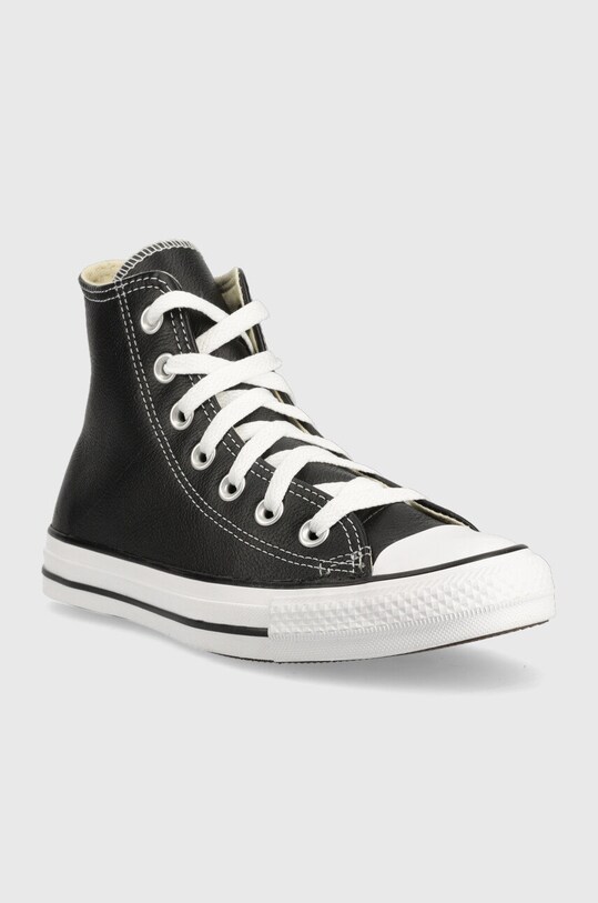 Converse - Δερμάτινα ελαφριά παπούτσια C132170.D μαύρο AA00