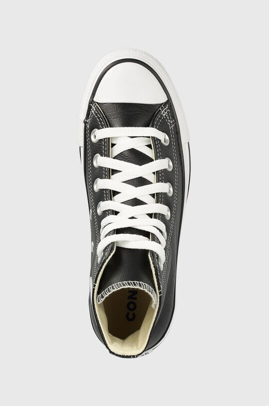 Converse - Δερμάτινα ελαφριά παπούτσια μαύρο C132170.D