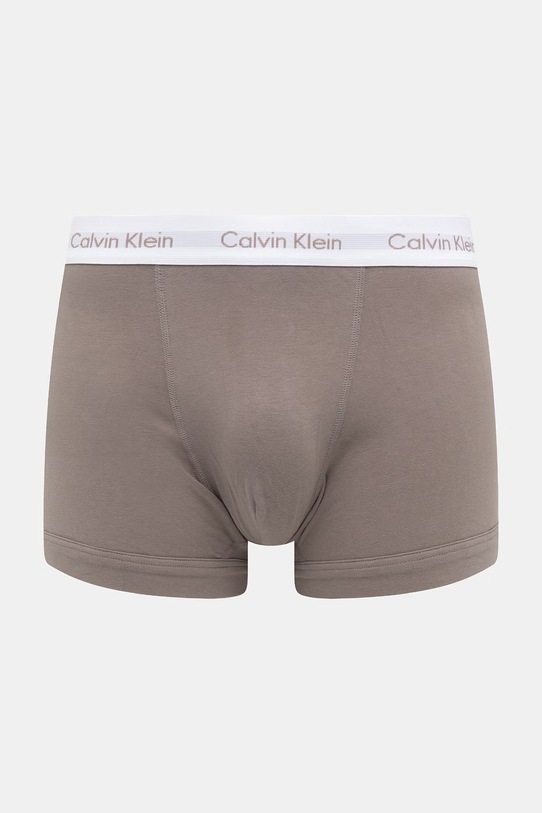 Calvin Klein Underwear bokserki męskie bawełniane z elastanem 3-pack turkusowy 0000U2662G