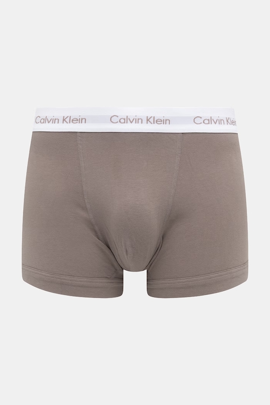 Calvin Klein Underwear bokserki męskie bawełniane z elastanem 3-pack turkusowy 0000U2662G