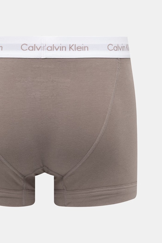 Calvin Klein Underwear μποξεράκι ανδρικό βαμβακερό με ελαστάν 3-pack τιρκουάζ 0000U2662G