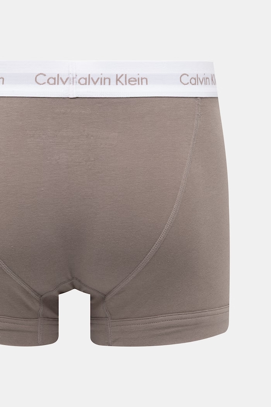 Calvin Klein Underwear μποξεράκι ανδρικό βαμβακερό με ελαστάν 3-pack τιρκουάζ 0000U2662G