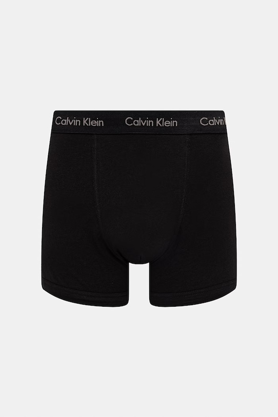 Calvin Klein Underwear boksarice moške bombažne z elastanom paket 3 kosov 0000U2662G črna SS26