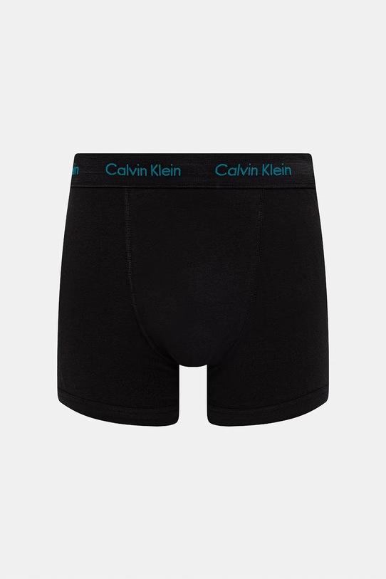Calvin Klein Underwear boksarice moške bombažne z elastanom paket 3 kosov črna 0000U2662G