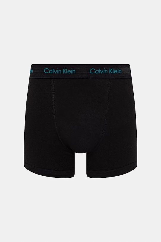Calvin Klein Underwear boksarice moške bombažne z elastanom paket 3 kosov črna 0000U2662G