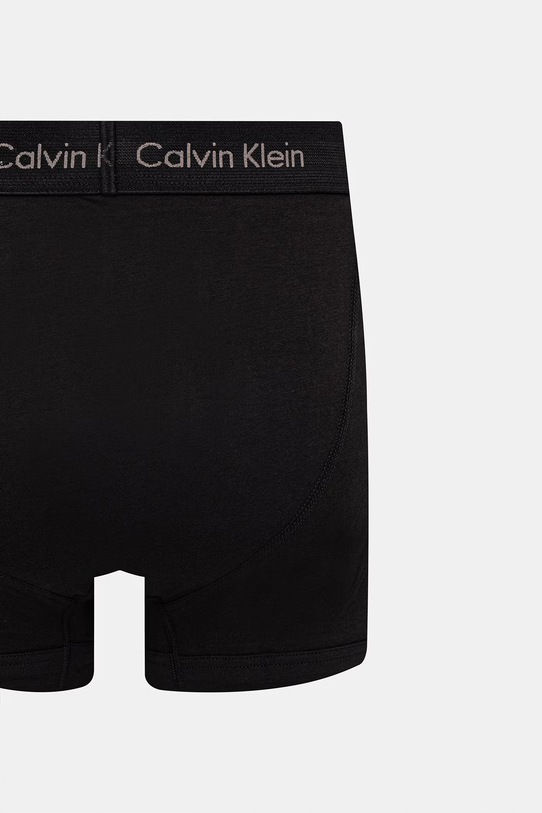 Calvin Klein Underwear boksarice moške bombažne z elastanom paket 3 kosov 0000U2662G črna