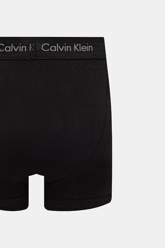 Calvin Klein Underwear boksarice moške bombažne z elastanom paket 3 kosov 0000U2662G črna