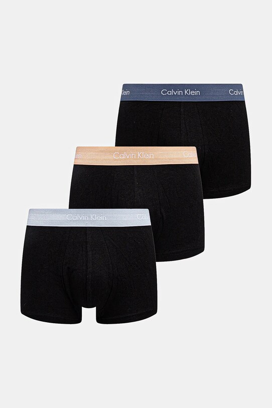 Boxerky Calvin Klein Underwear 3-pak pletenina čierna 0000U2664G.