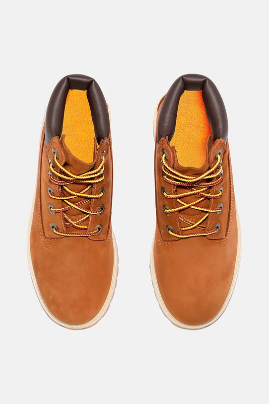 Timberland botki skórzane Rudston FTW TB014949214 brązowy