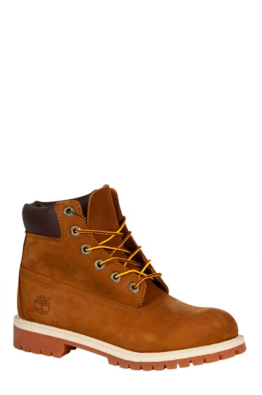 Timberland workery zamszowe 6 In Classic Boot płaski brązowy 14949