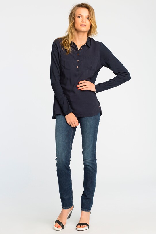 Oblečenie Tommy Hilfiger - Rifle Milan 1M87647435 tmavomodrá