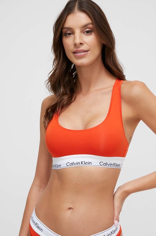 Grudnjak Calvin Klein Underwear narančasta 0000F3785E