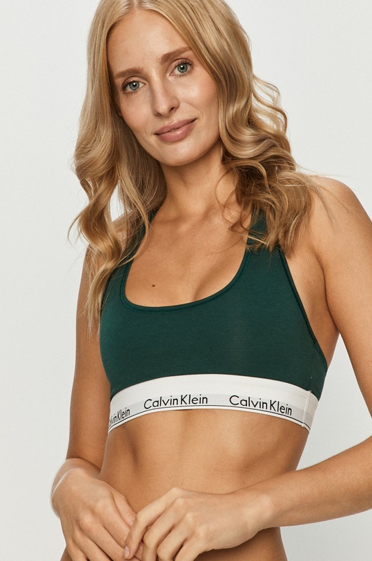 Podprsenka Calvin Klein Underwear měkké zelená 0000F3785E