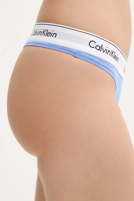 Calvin Klein Underwear tanga 0000F3786E albastru AA00