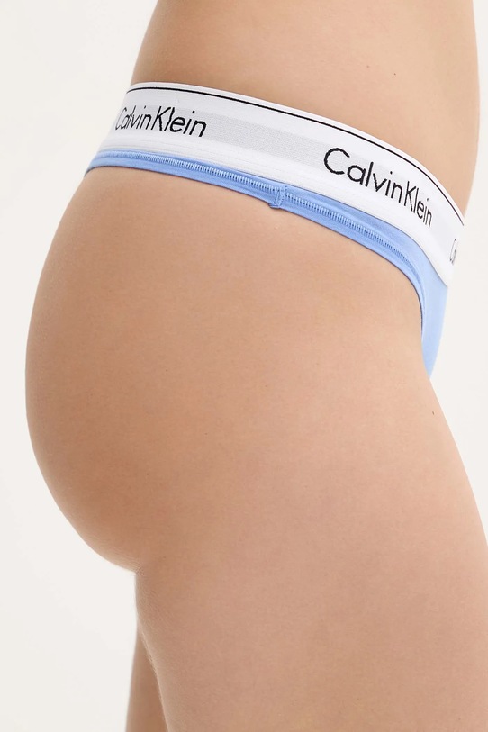Calvin Klein Underwear stringi 0000F3786E niebieski AA00