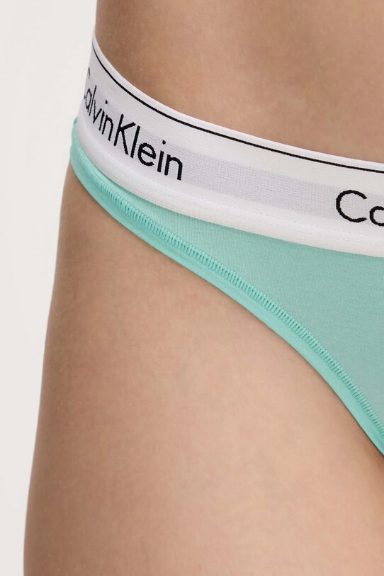 Tangice Calvin Klein Underwear turkizna 0000F3786E