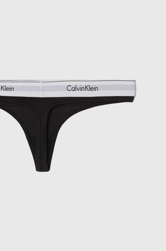 Calvin Klein Underwear stringi 0000F3786E czarny AA00