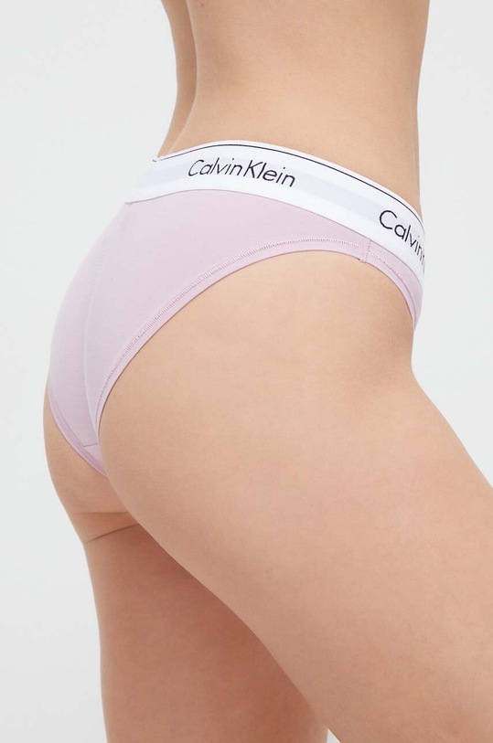 Nohavičky Calvin Klein Underwear 0000F3787E fialová AA00