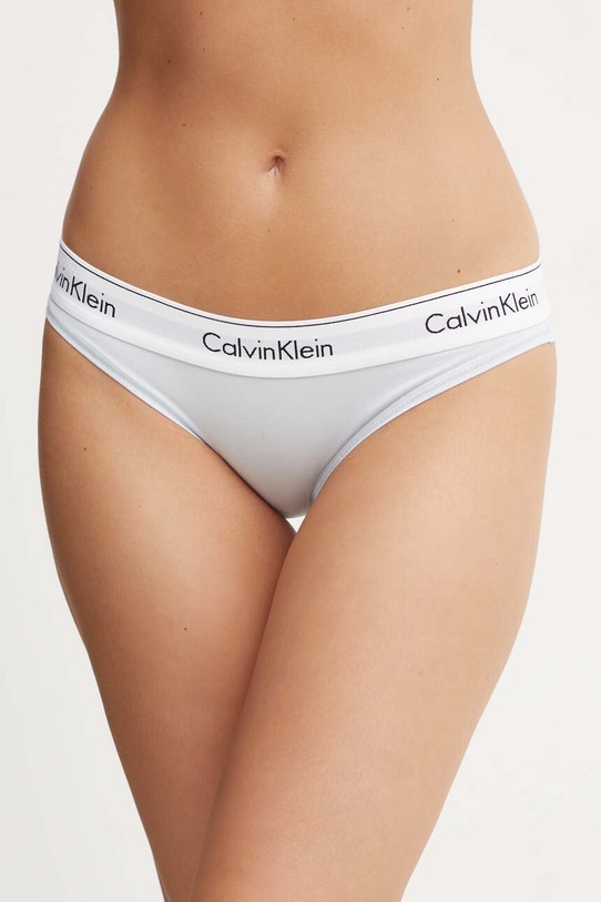 Kalhotky Calvin Klein Underwear potisk modrá 0000F3787E