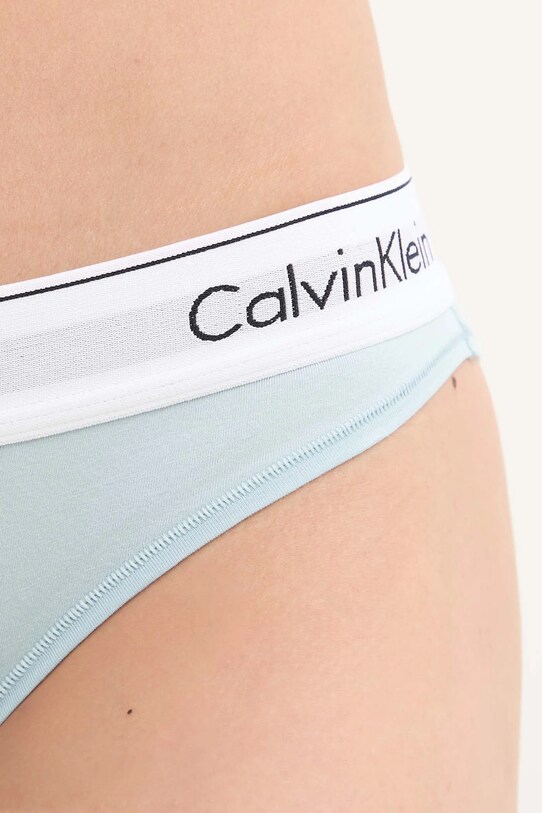Calvin Klein Underwear chiloti turcoaz 0000F3787E