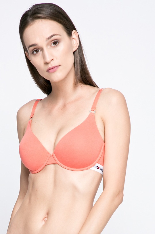 Tommy Hilfiger - Melltartó Cotton Póló Bra Iconic enyhén merevített narancssárga 1387904876
