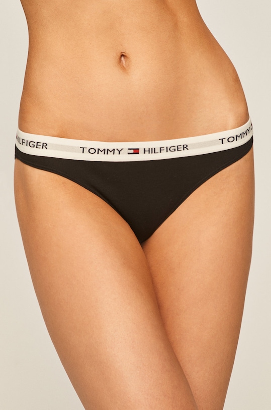 Tommy Hilfiger - Σλιπ Cotton bikini Iconic κιλότες μαύρο 1387904875